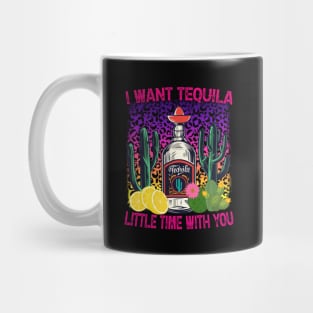 Tequila Little Time Retro Mug